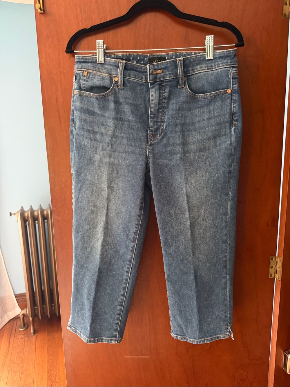 Women's Blue Denim Jeans - pedal pusher